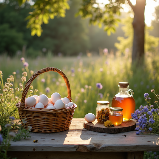 Discover the Heart of Bee the Sunshine Farm: Fresh Eggs, Sweet Honey & Artisan Goodness