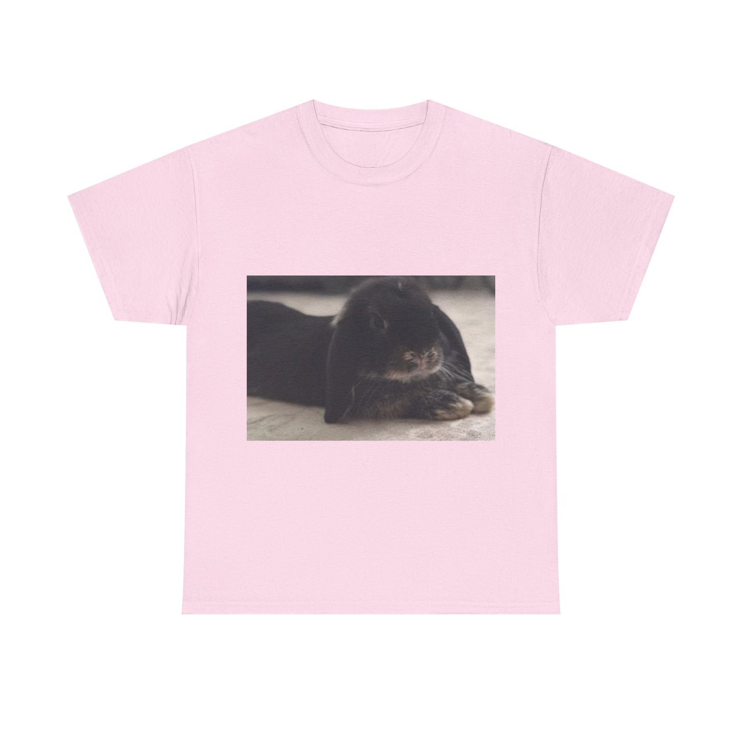 Cozy Rabbit Lover's Unisex Tee, Cute Animal Shirt, Gift for Pet Owners, Casual Everyday Wear, Birthday Present, Animal Lover Apparel