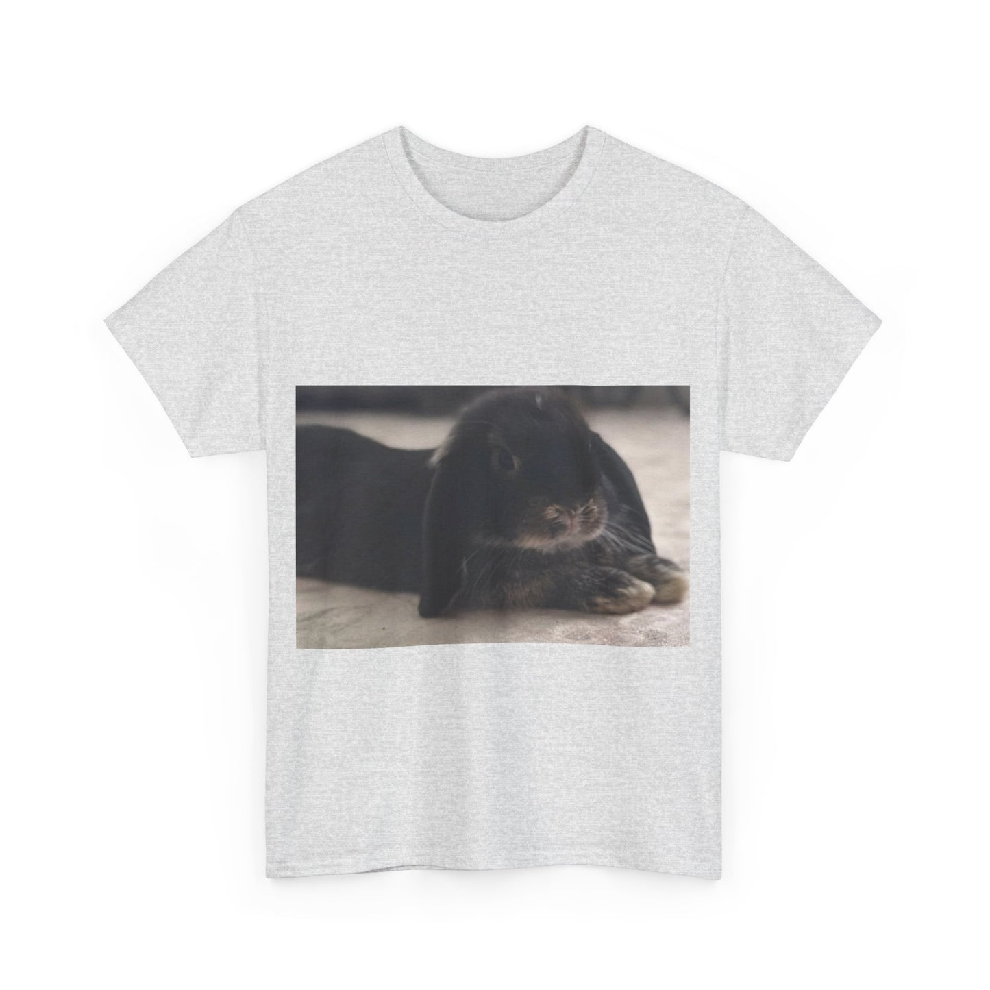 Cozy Rabbit Lover's Unisex Tee, Cute Animal Shirt, Gift for Pet Owners, Casual Everyday Wear, Birthday Present, Animal Lover Apparel