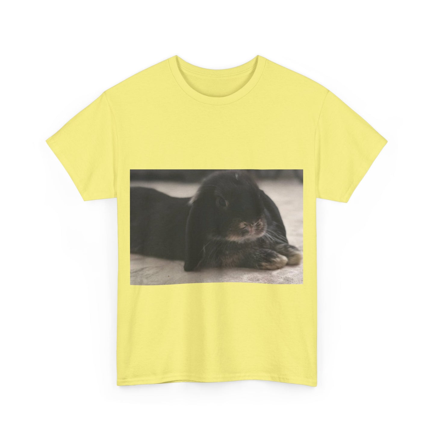 Cozy Rabbit Lover's Unisex Tee, Cute Animal Shirt, Gift for Pet Owners, Casual Everyday Wear, Birthday Present, Animal Lover Apparel