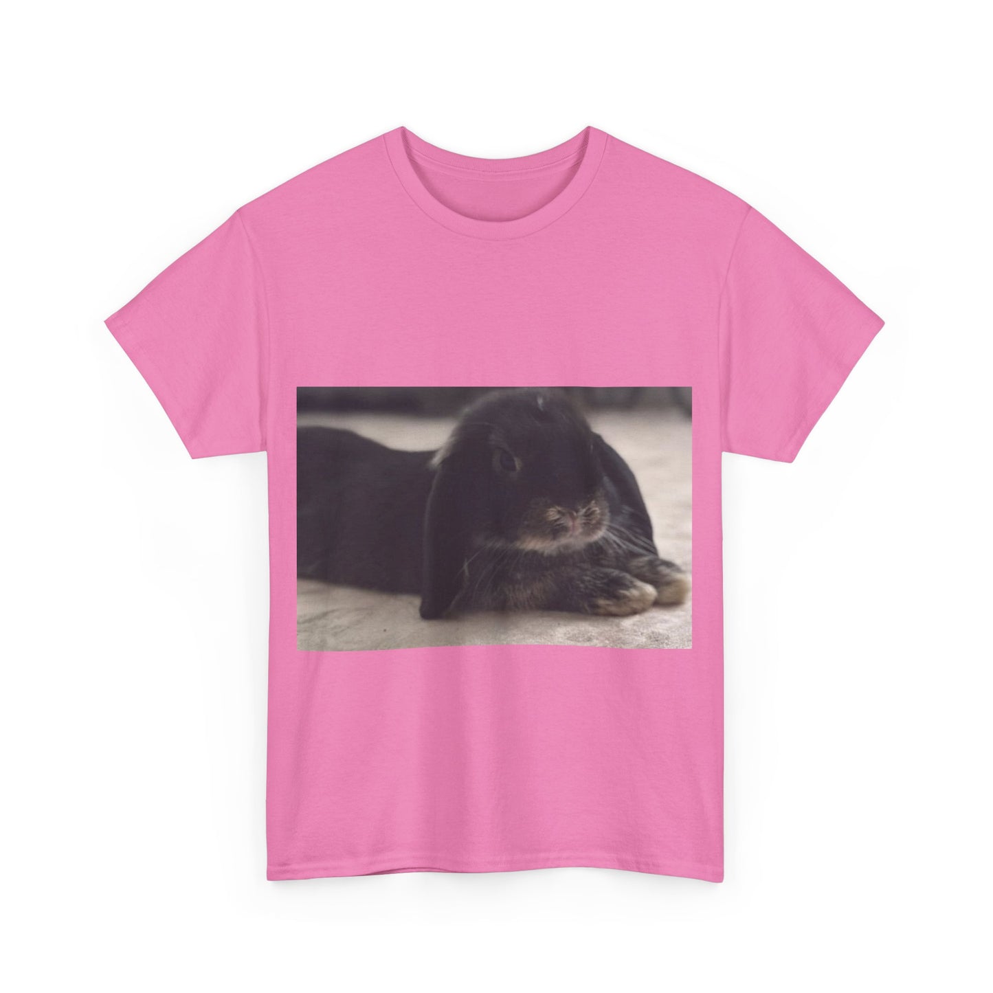 Cozy Rabbit Lover's Unisex Tee, Cute Animal Shirt, Gift for Pet Owners, Casual Everyday Wear, Birthday Present, Animal Lover Apparel