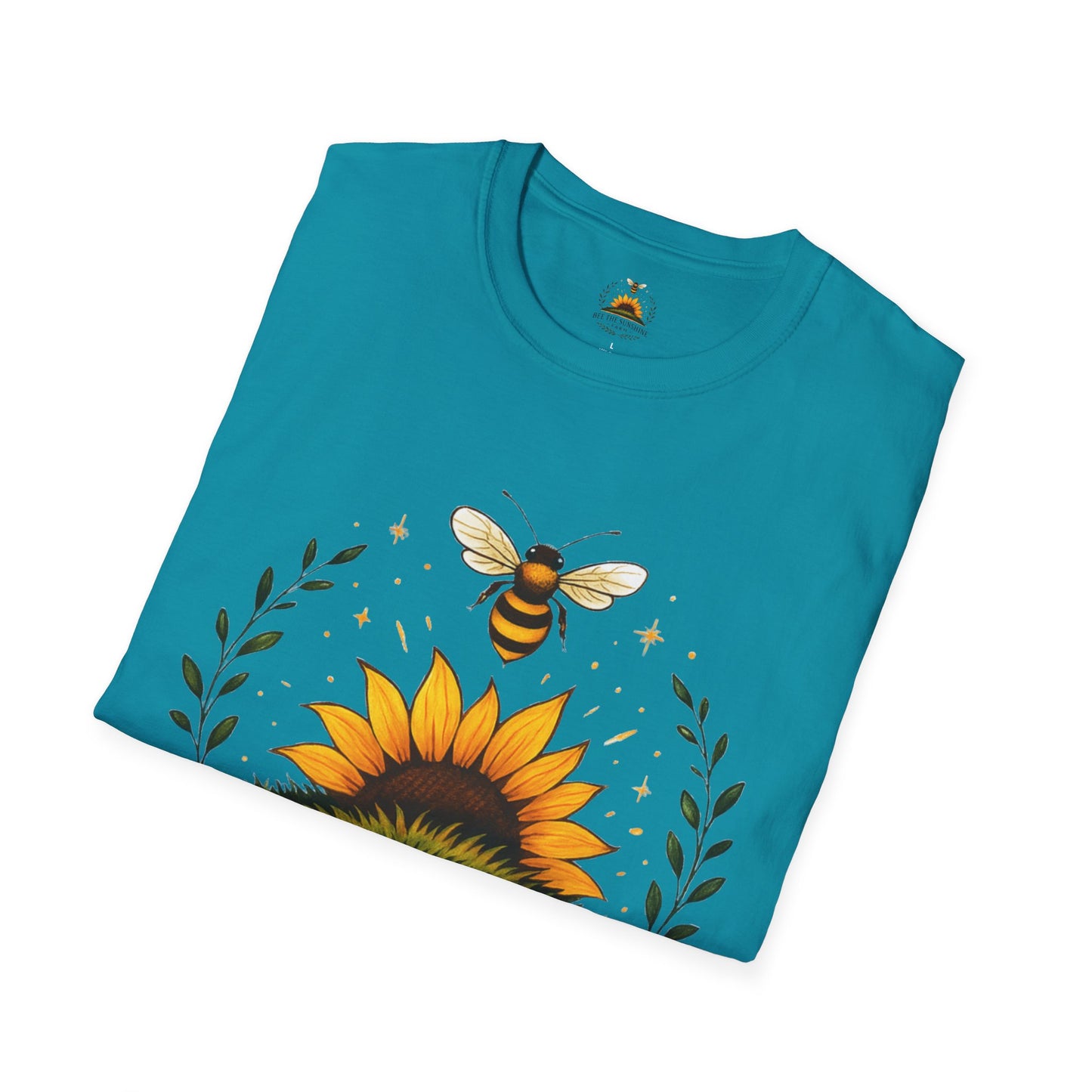 Sunshine Bee Graphic T-Shirt, Farm Life Shirt, Nature Lover Tee, Summer Outfit, Gift for Bee Lovers, Eco-Friendly Apparel