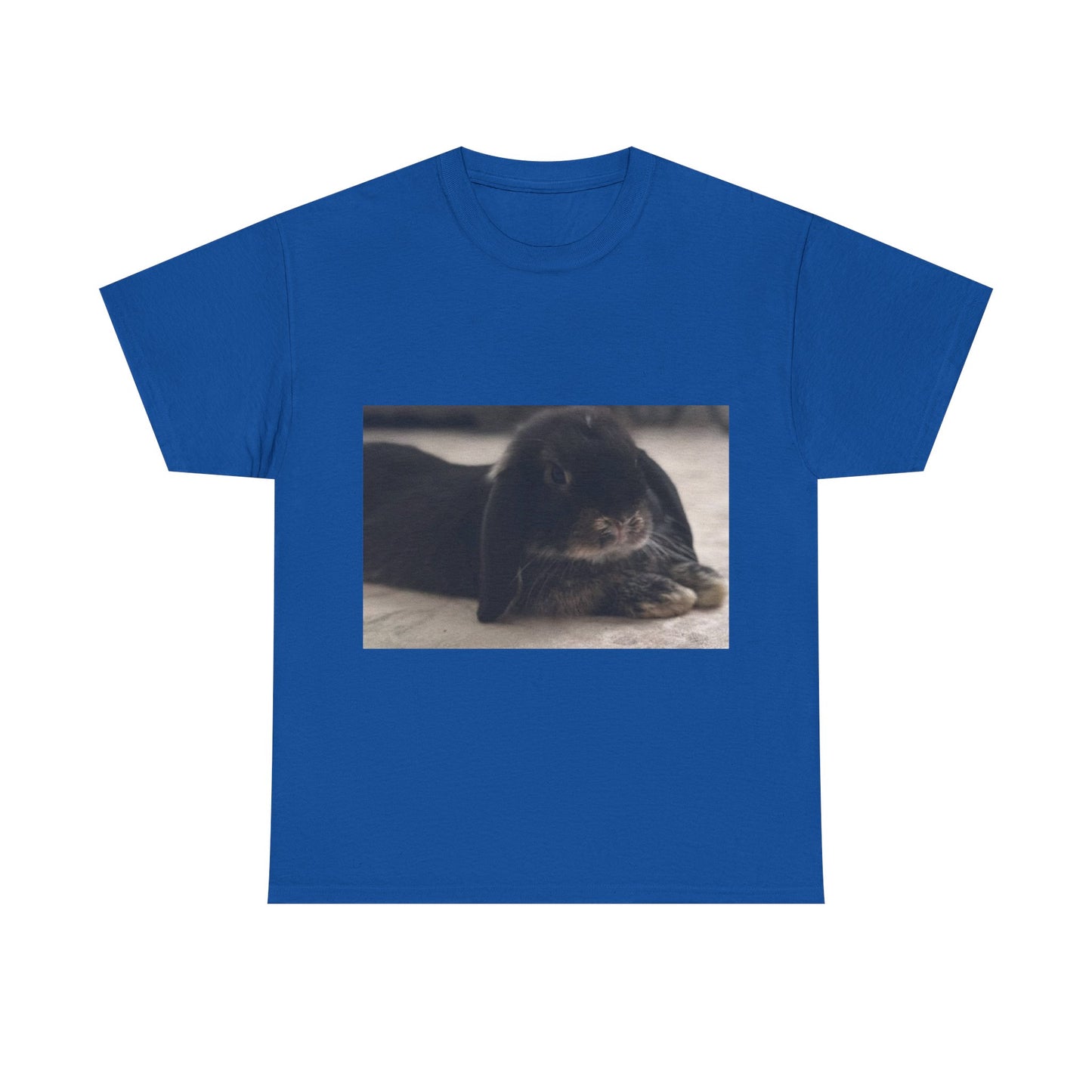 Cozy Rabbit Lover's Unisex Tee, Cute Animal Shirt, Gift for Pet Owners, Casual Everyday Wear, Birthday Present, Animal Lover Apparel