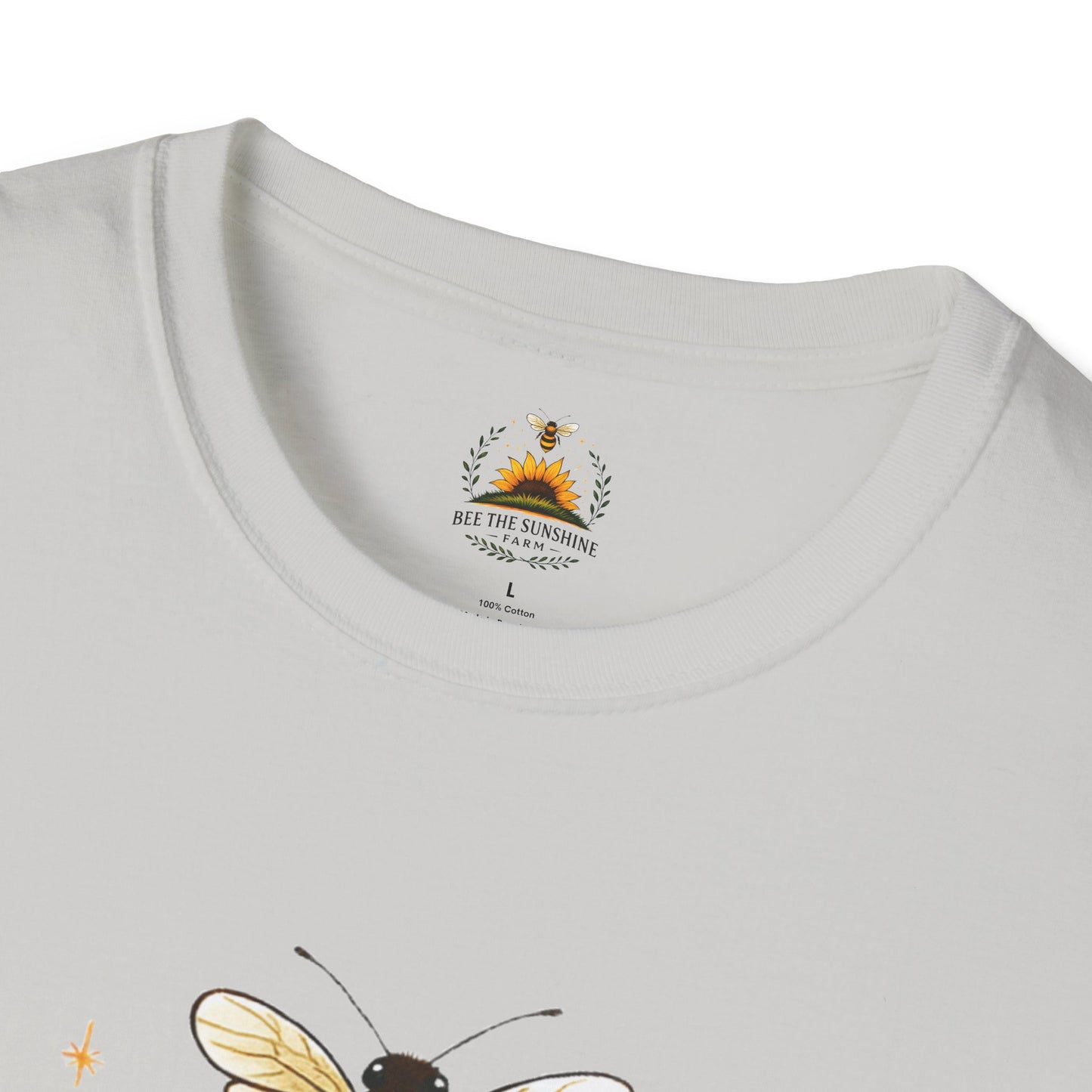 Sunshine Bee Graphic T-Shirt, Farm Life Shirt, Nature Lover Tee, Summer Outfit, Gift for Bee Lovers, Eco-Friendly Apparel