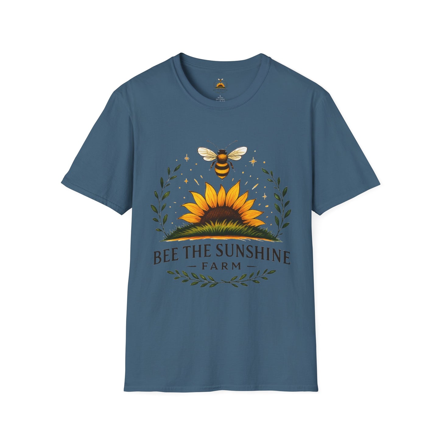 Sunshine Bee Graphic T-Shirt, Farm Life Shirt, Nature Lover Tee, Summer Outfit, Gift for Bee Lovers, Eco-Friendly Apparel