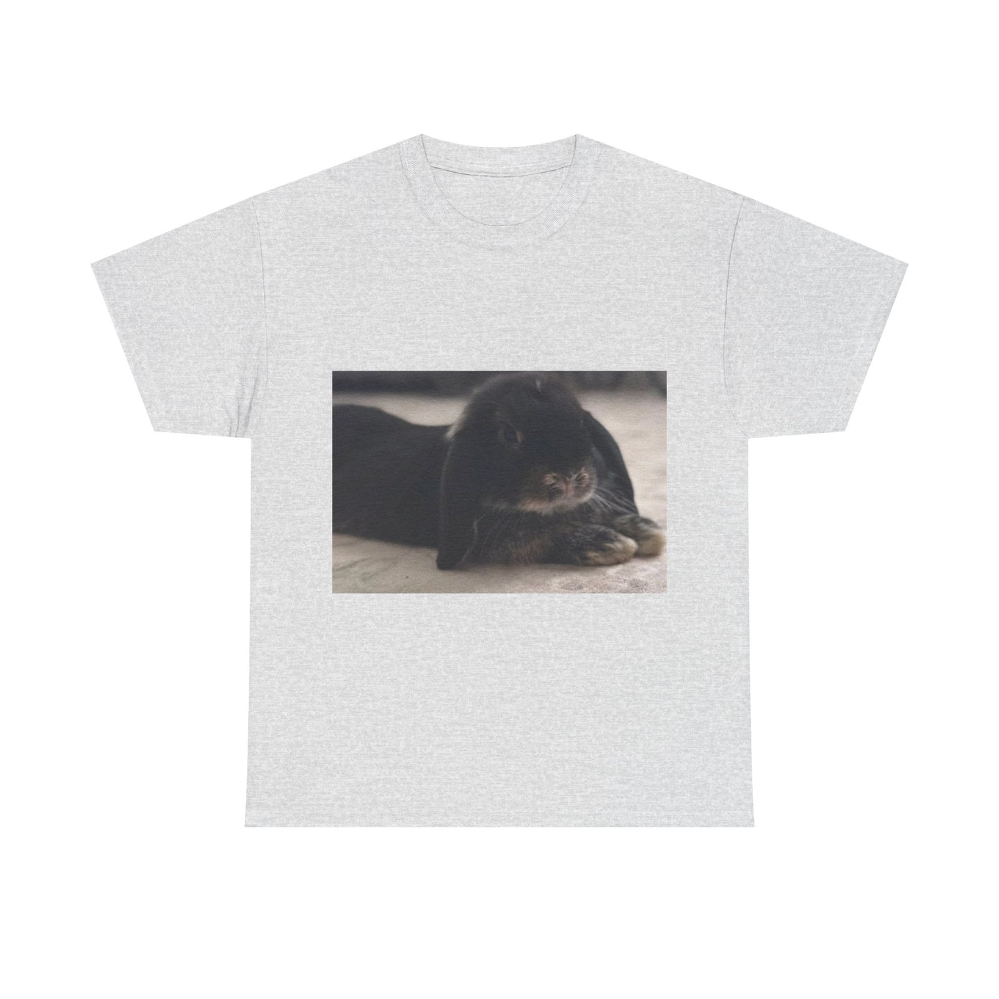 Cozy Rabbit Lover's Unisex Tee, Cute Animal Shirt, Gift for Pet Owners, Casual Everyday Wear, Birthday Present, Animal Lover Apparel