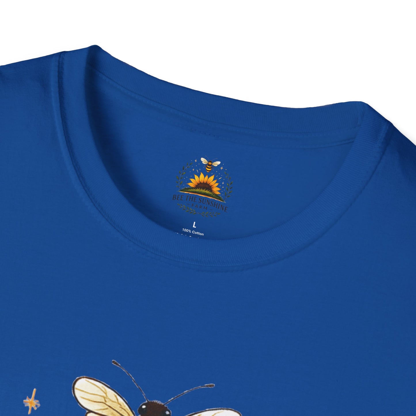Sunshine Bee Graphic T-Shirt, Farm Life Shirt, Nature Lover Tee, Summer Outfit, Gift for Bee Lovers, Eco-Friendly Apparel