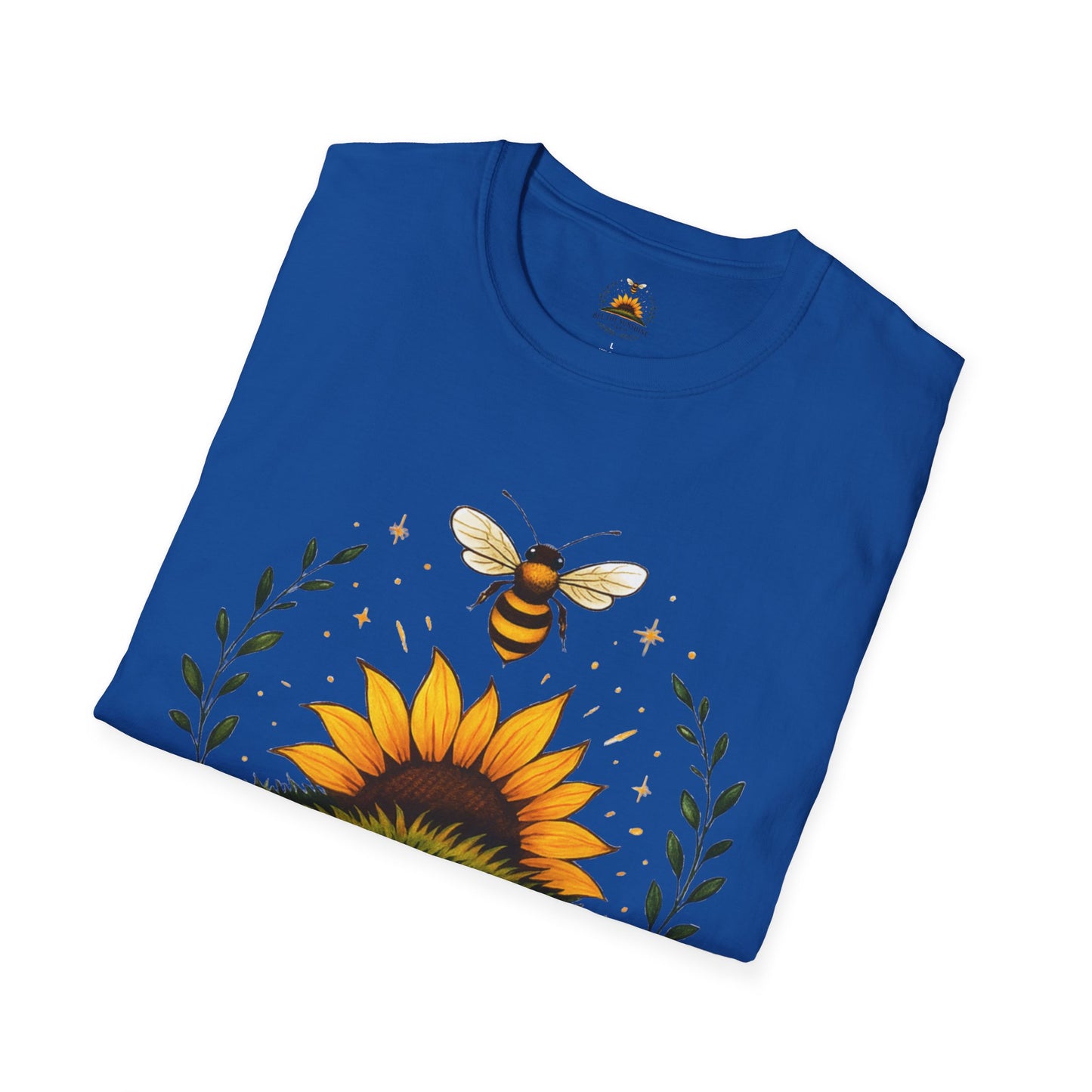 Sunshine Bee Graphic T-Shirt, Farm Life Shirt, Nature Lover Tee, Summer Outfit, Gift for Bee Lovers, Eco-Friendly Apparel