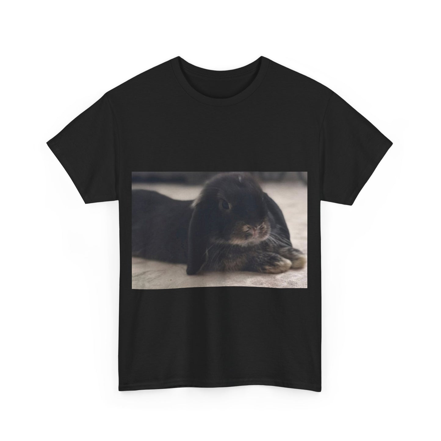 Cozy Rabbit Lover's Unisex Tee, Cute Animal Shirt, Gift for Pet Owners, Casual Everyday Wear, Birthday Present, Animal Lover Apparel