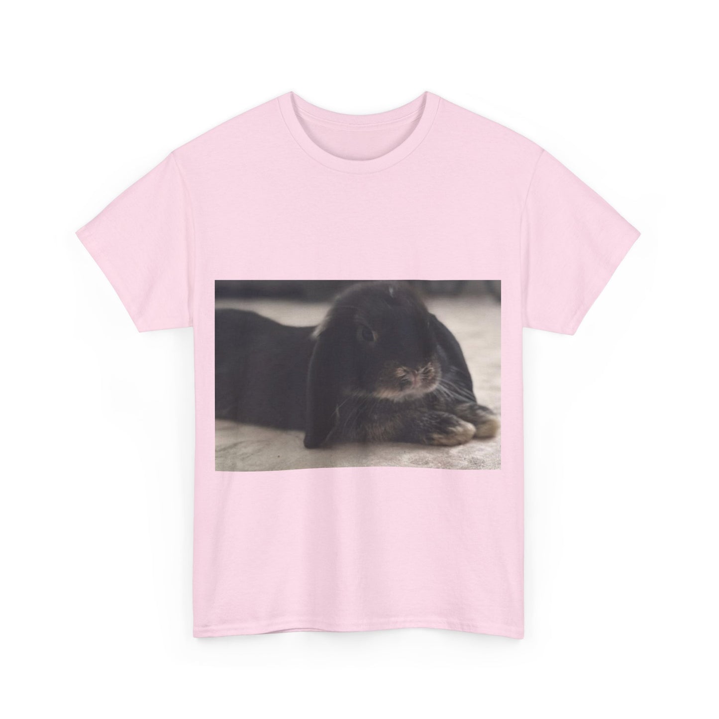 Cozy Rabbit Lover's Unisex Tee, Cute Animal Shirt, Gift for Pet Owners, Casual Everyday Wear, Birthday Present, Animal Lover Apparel