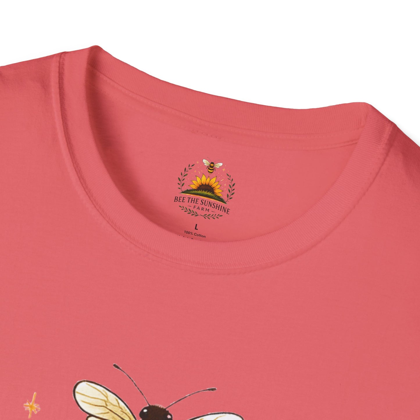 Sunshine Bee Graphic T-Shirt, Farm Life Shirt, Nature Lover Tee, Summer Outfit, Gift for Bee Lovers, Eco-Friendly Apparel