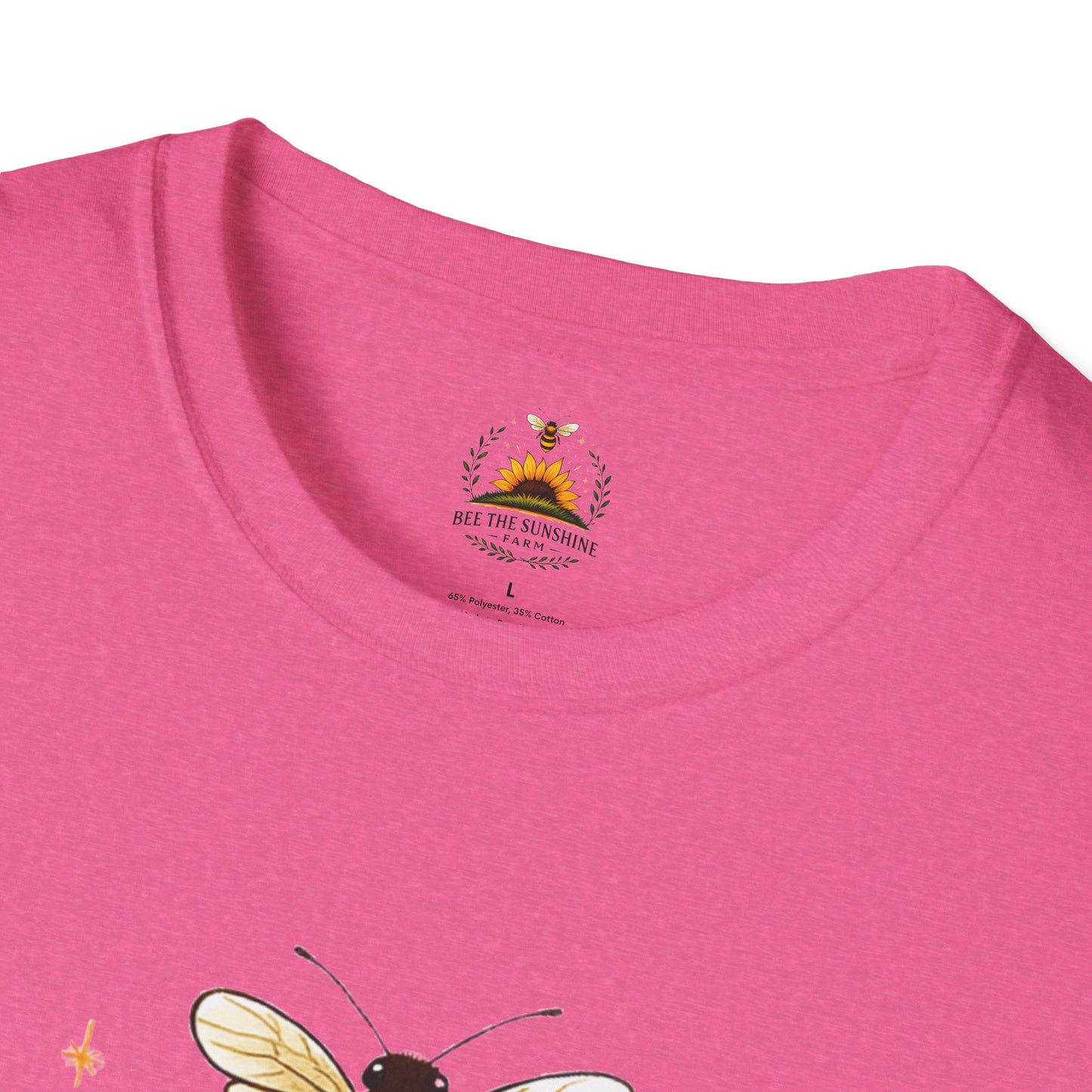 Sunshine Bee Graphic T-Shirt, Farm Life Shirt, Nature Lover Tee, Summer Outfit, Gift for Bee Lovers, Eco-Friendly Apparel