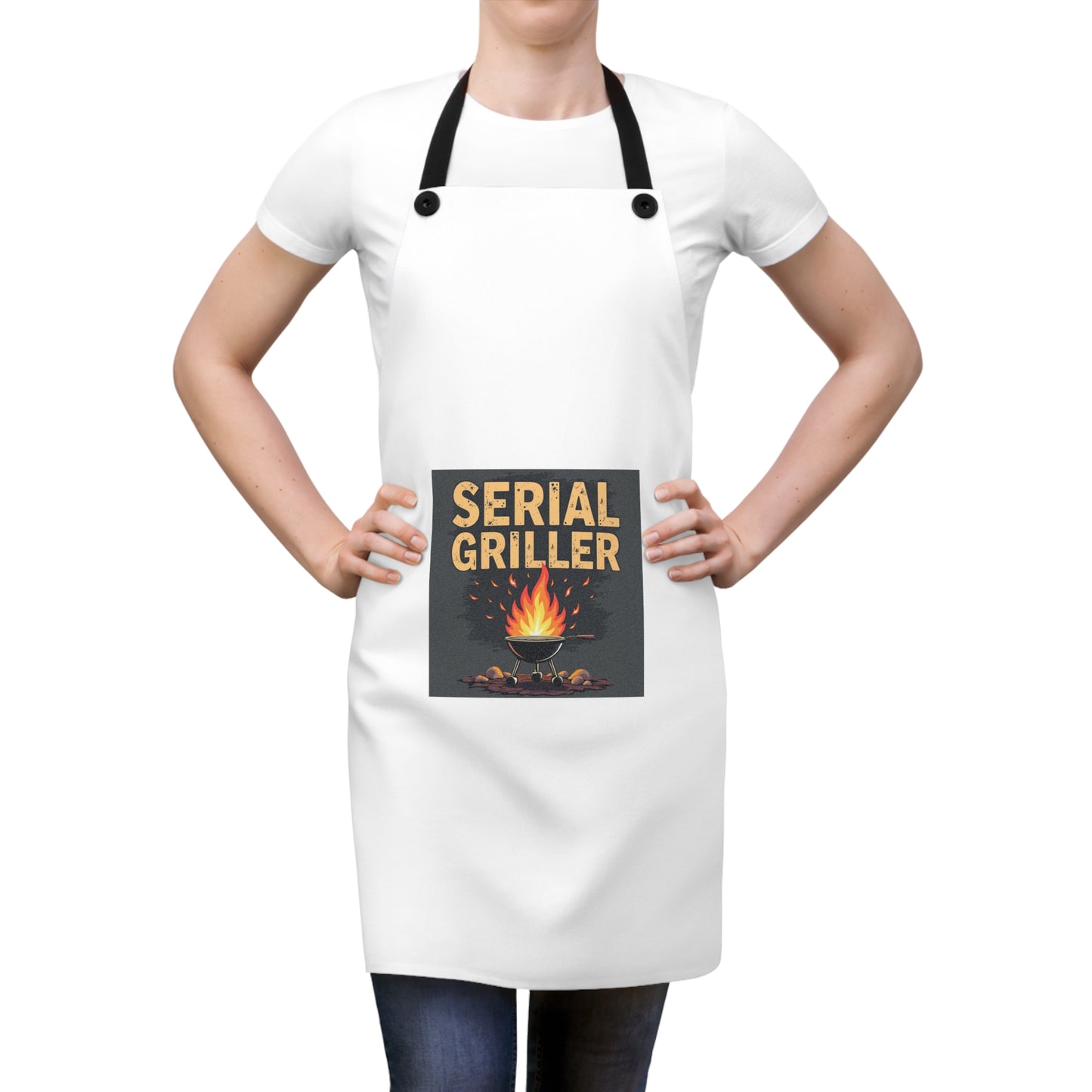 Grilling Apron for BBQ Lovers, Perfect Gift for Grill Masters, Summer Parties, Birthday Celebrations, Outdoor Cooking