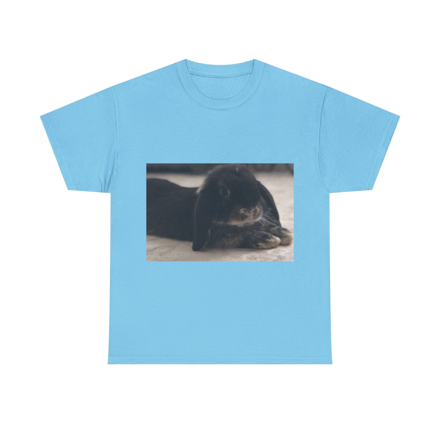 Cozy Rabbit Lover's Unisex Tee, Cute Animal Shirt, Gift for Pet Owners, Casual Everyday Wear, Birthday Present, Animal Lover Apparel
