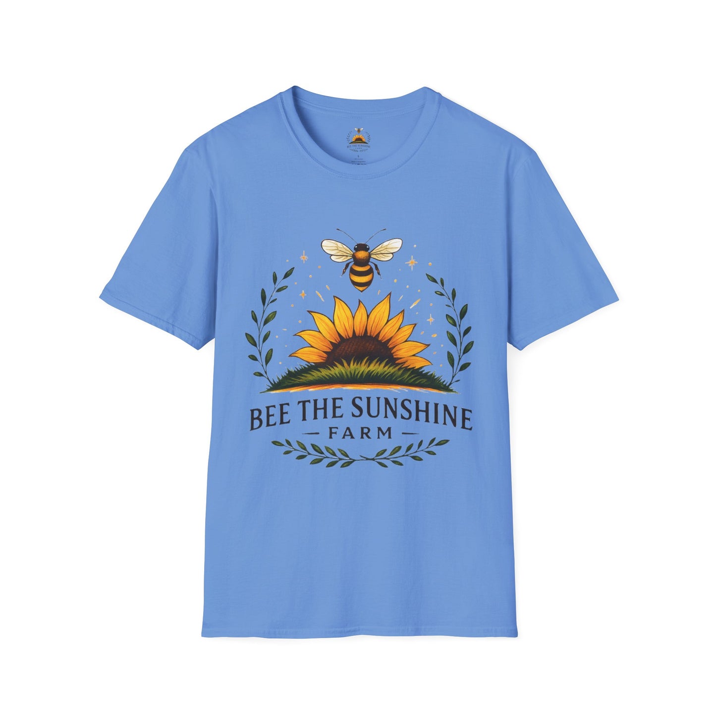 Sunshine Bee Graphic T-Shirt, Farm Life Shirt, Nature Lover Tee, Summer Outfit, Gift for Bee Lovers, Eco-Friendly Apparel