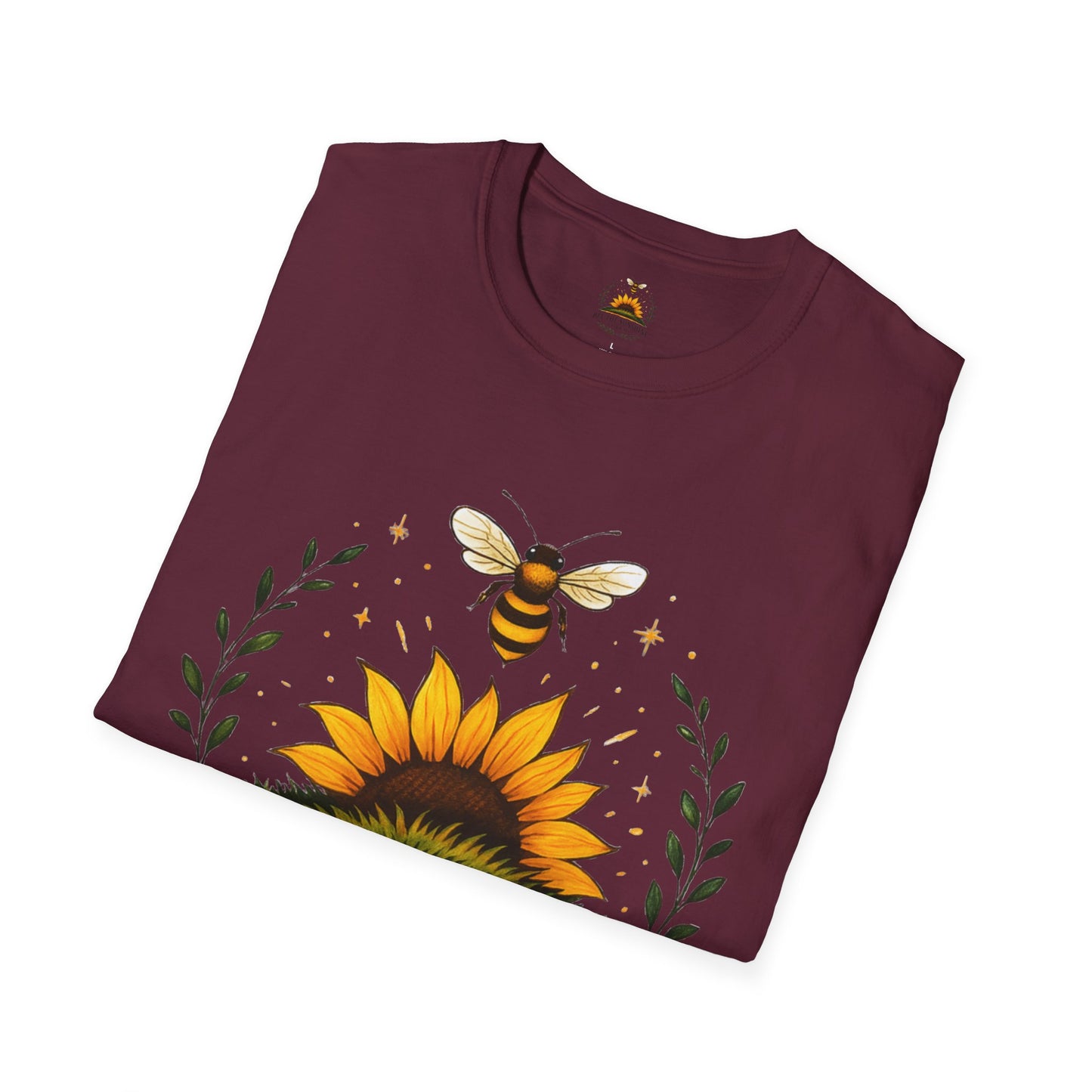 Sunshine Bee Graphic T-Shirt, Farm Life Shirt, Nature Lover Tee, Summer Outfit, Gift for Bee Lovers, Eco-Friendly Apparel
