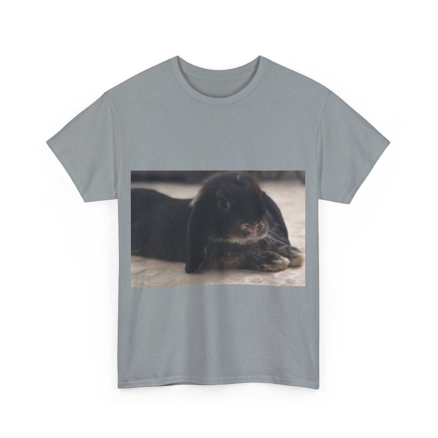 Cozy Rabbit Lover's Unisex Tee, Cute Animal Shirt, Gift for Pet Owners, Casual Everyday Wear, Birthday Present, Animal Lover Apparel