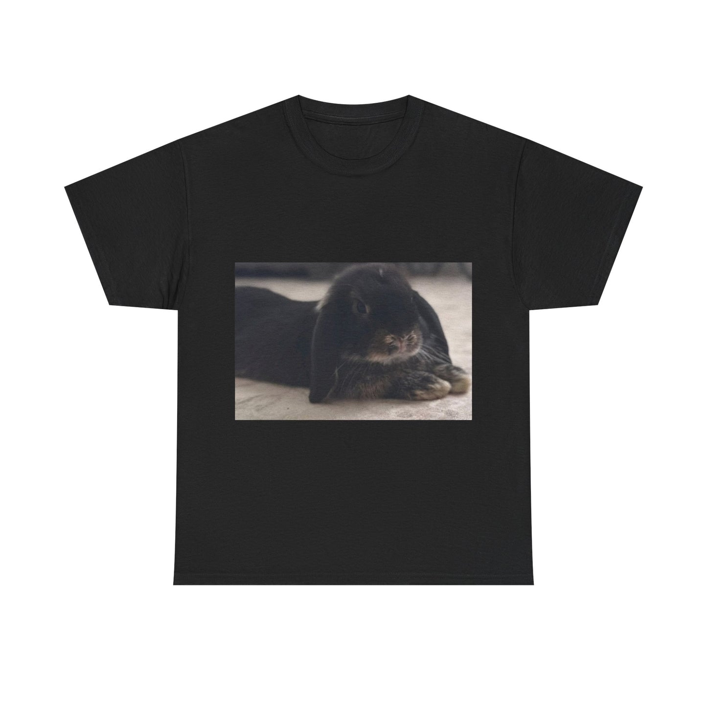 Cozy Rabbit Lover's Unisex Tee, Cute Animal Shirt, Gift for Pet Owners, Casual Everyday Wear, Birthday Present, Animal Lover Apparel