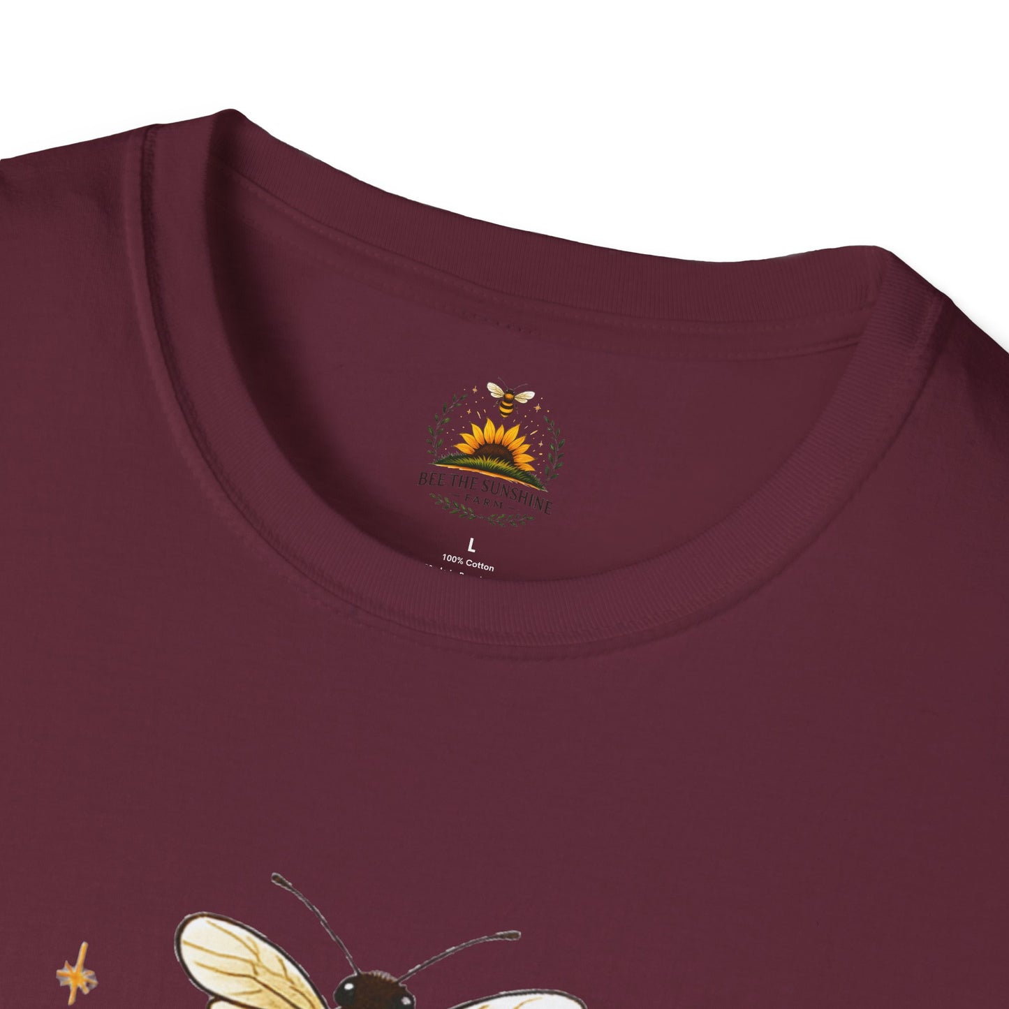 Sunshine Bee Graphic T-Shirt, Farm Life Shirt, Nature Lover Tee, Summer Outfit, Gift for Bee Lovers, Eco-Friendly Apparel
