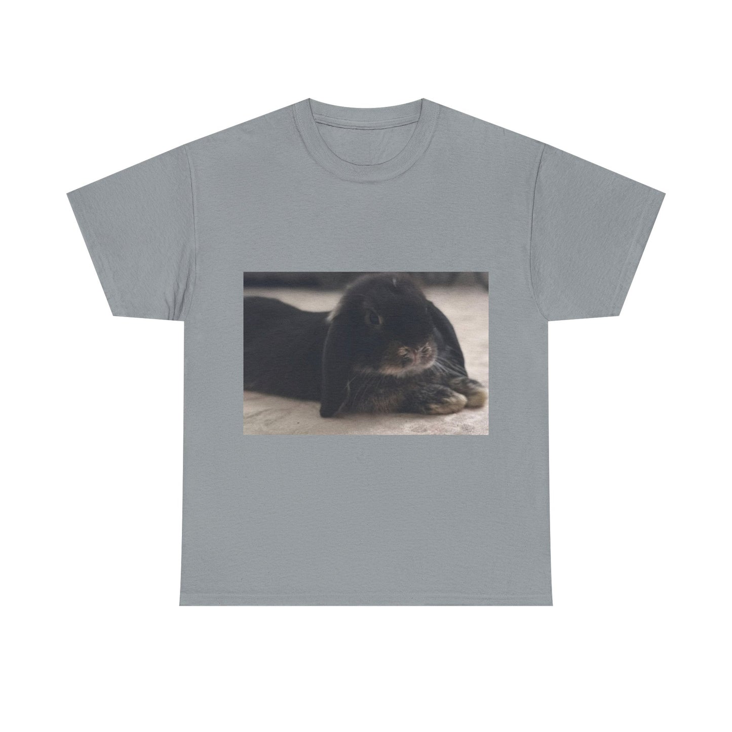 Cozy Rabbit Lover's Unisex Tee, Cute Animal Shirt, Gift for Pet Owners, Casual Everyday Wear, Birthday Present, Animal Lover Apparel