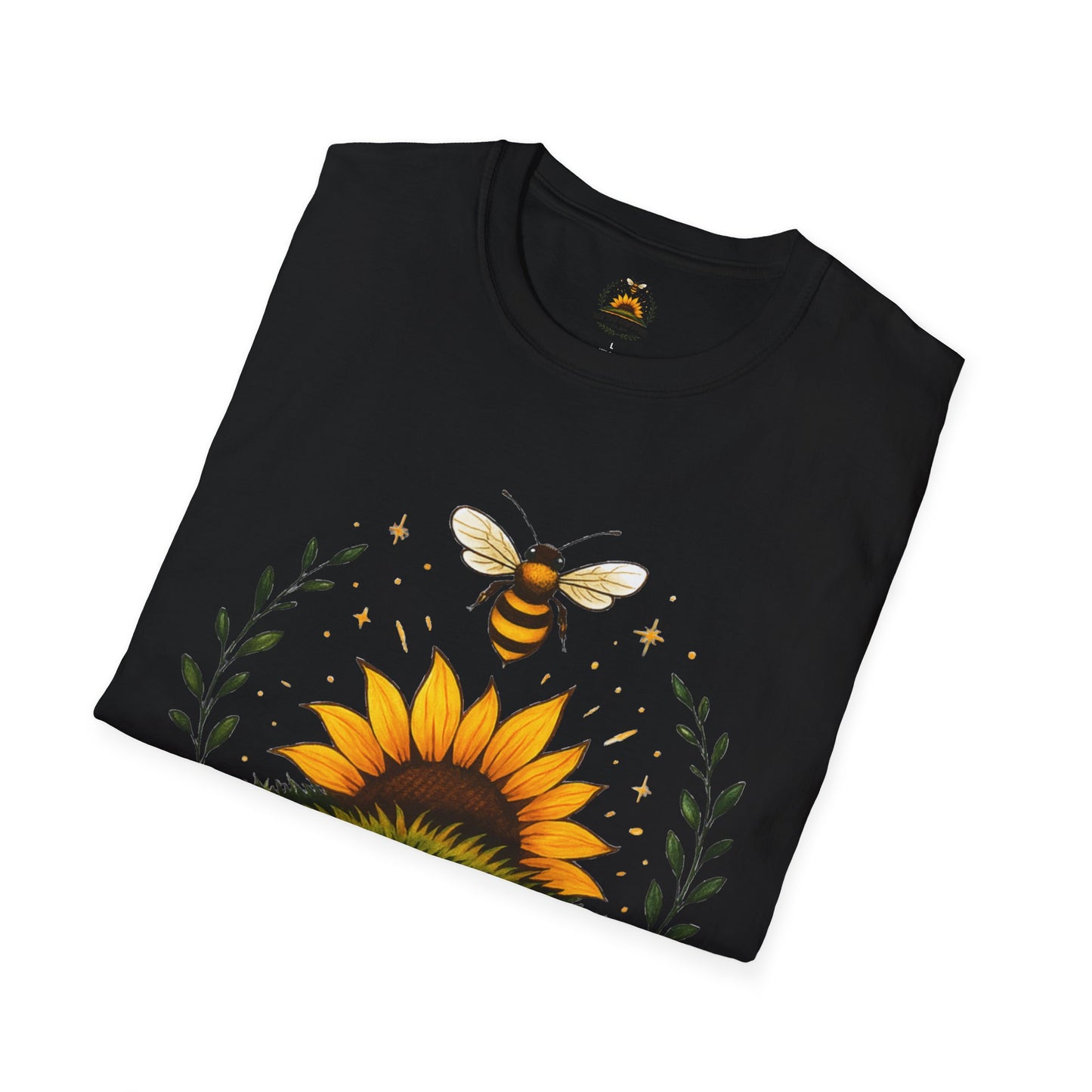 Sunshine Bee Graphic T-Shirt, Farm Life Shirt, Nature Lover Tee, Summer Outfit, Gift for Bee Lovers, Eco-Friendly Apparel