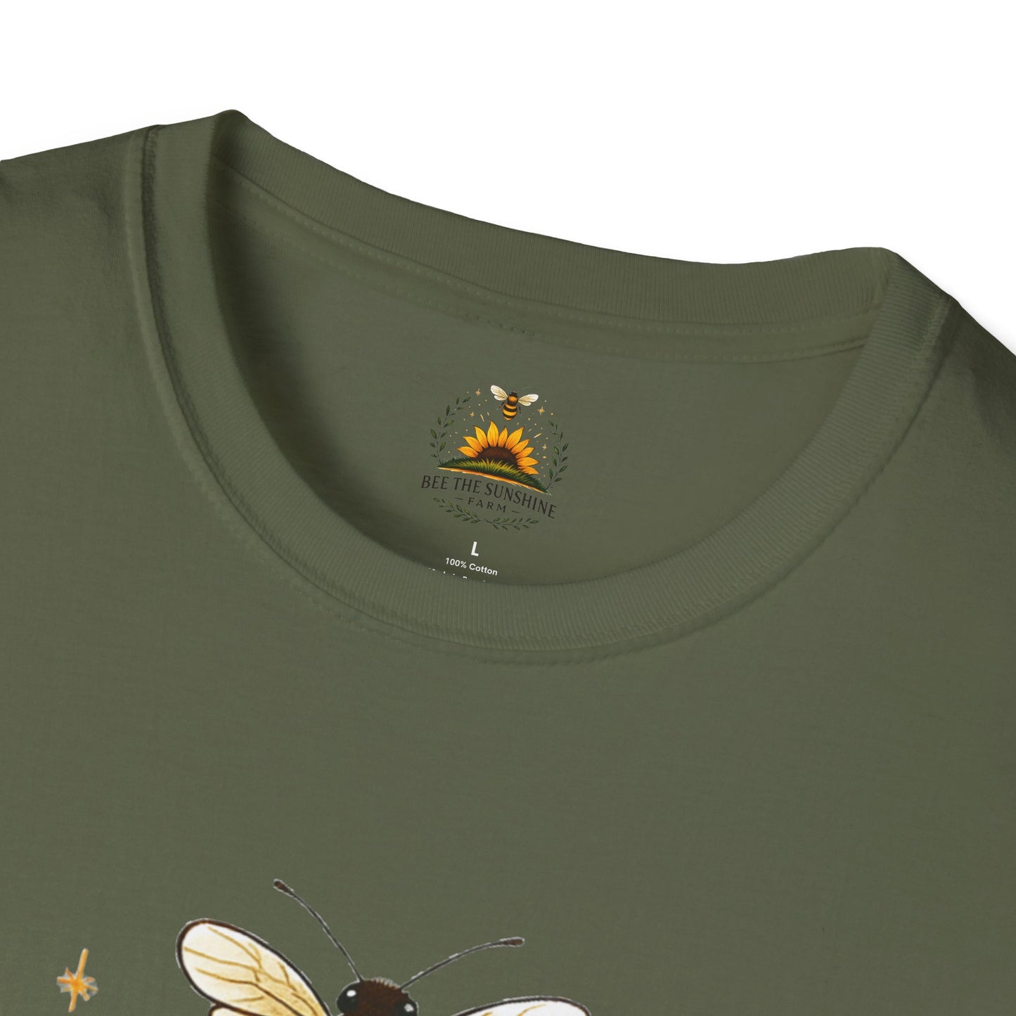 Sunshine Bee Graphic T-Shirt, Farm Life Shirt, Nature Lover Tee, Summer Outfit, Gift for Bee Lovers, Eco-Friendly Apparel