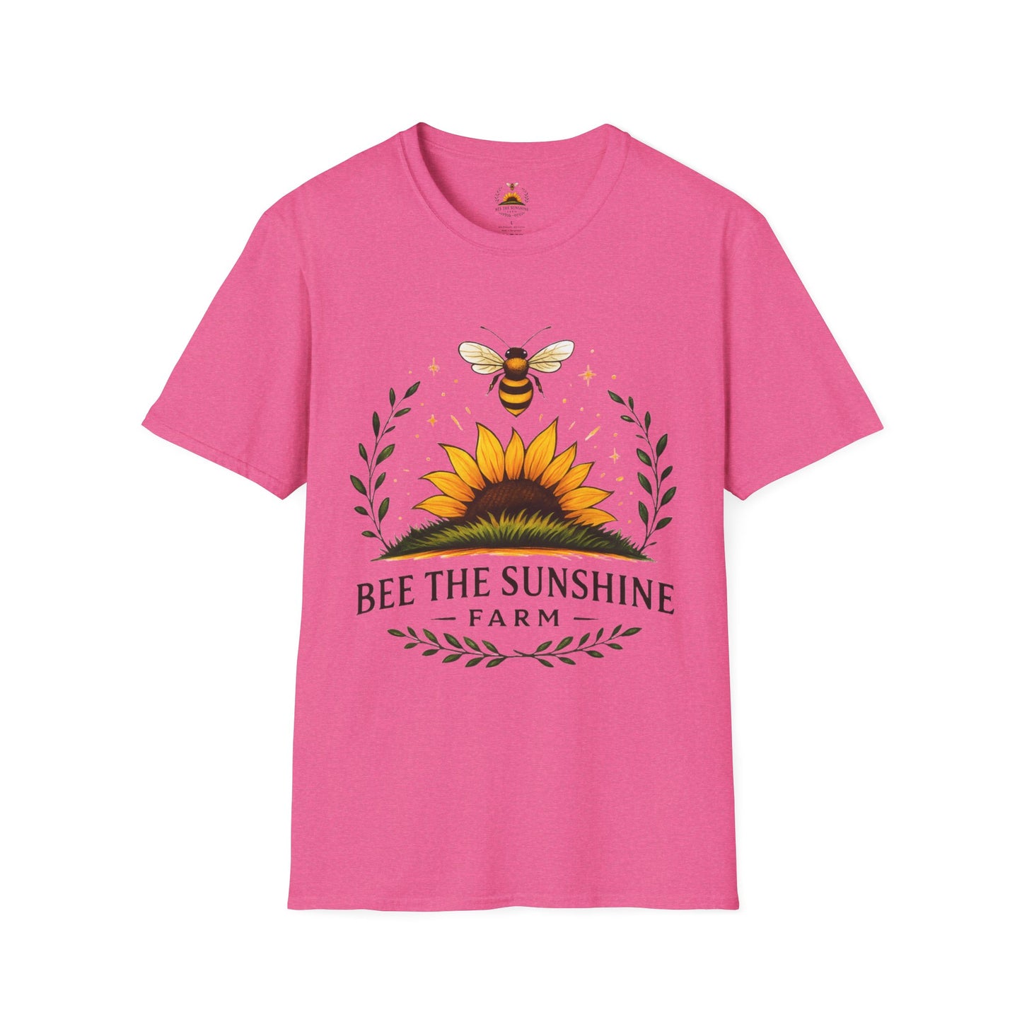 Sunshine Bee Graphic T-Shirt, Farm Life Shirt, Nature Lover Tee, Summer Outfit, Gift for Bee Lovers, Eco-Friendly Apparel