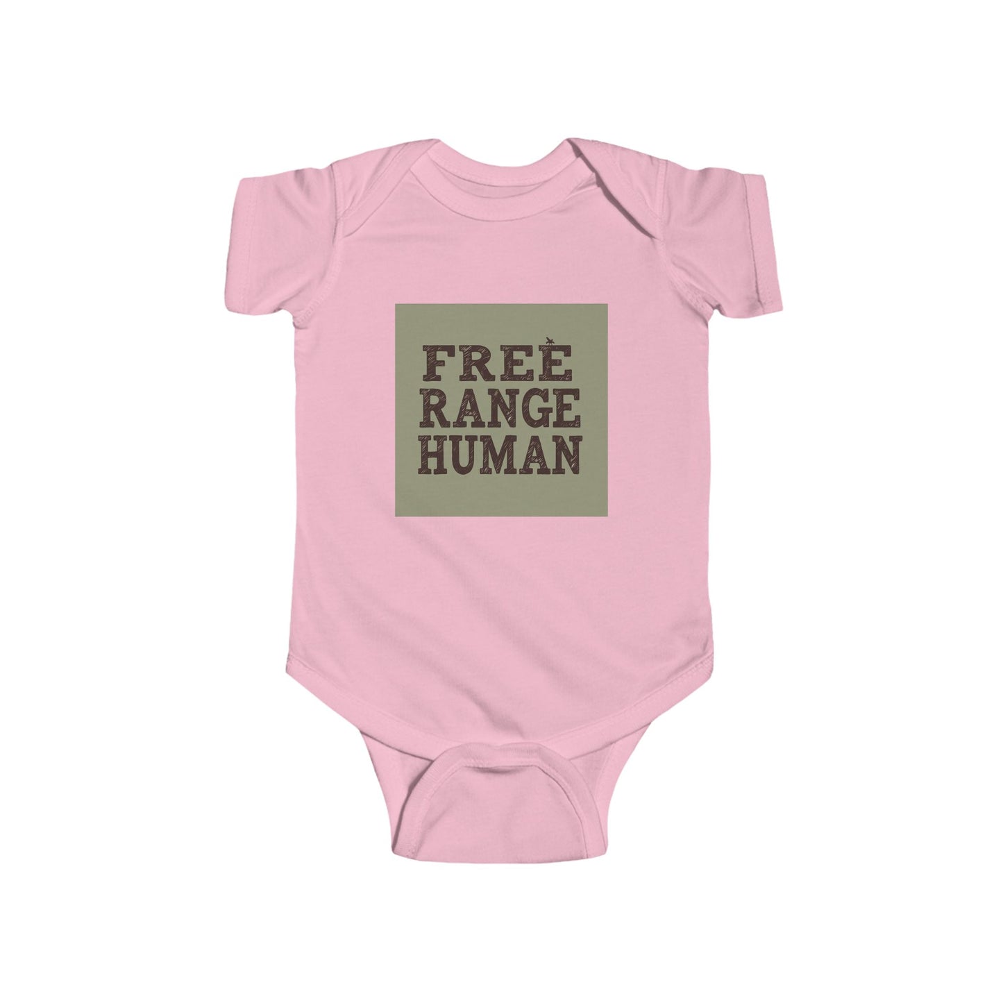 Free Range Human Infant Bodysuit | Cute Baby Clothes, Newborn Gift, Baby Shower, Eco-Friendly Apparel, Funny Baby Outfit