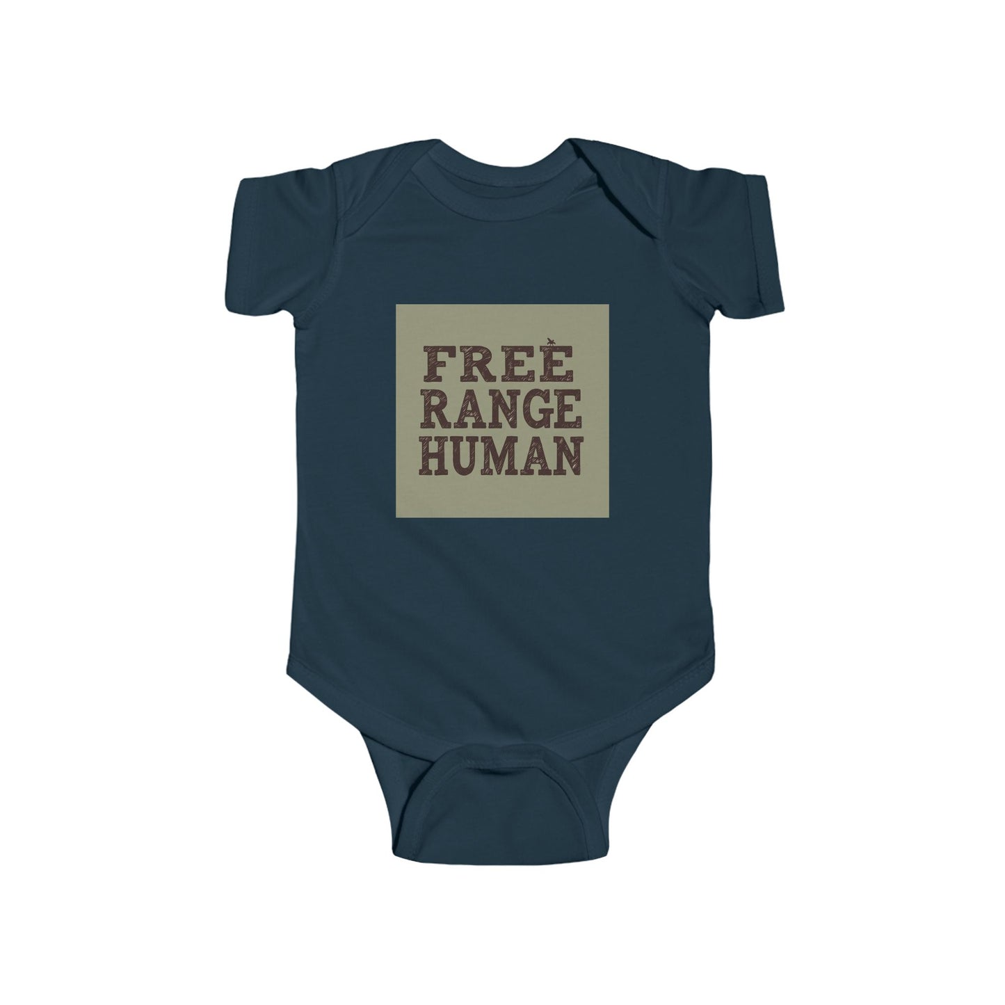 Free Range Human Infant Bodysuit | Cute Baby Clothes, Newborn Gift, Baby Shower, Eco-Friendly Apparel, Funny Baby Outfit