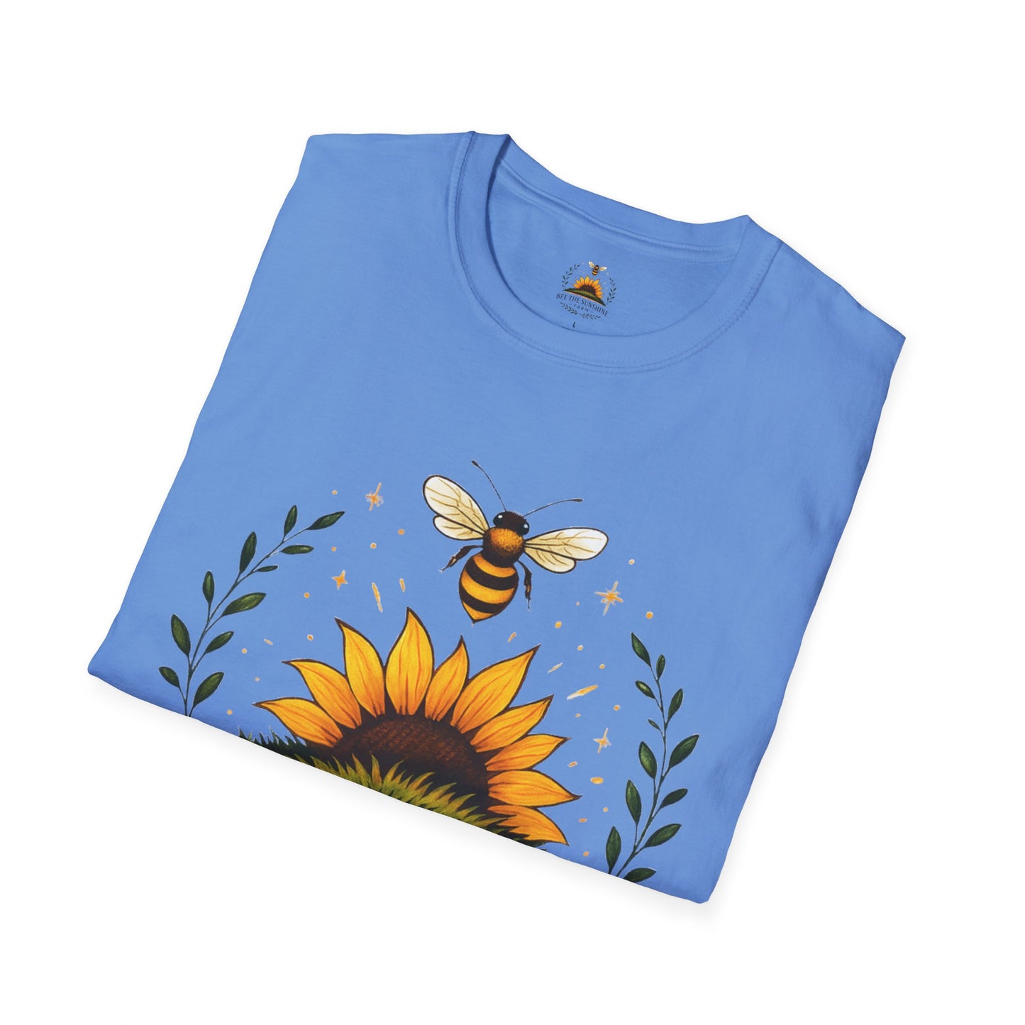 Sunshine Bee Graphic T-Shirt, Farm Life Shirt, Nature Lover Tee, Summer Outfit, Gift for Bee Lovers, Eco-Friendly Apparel