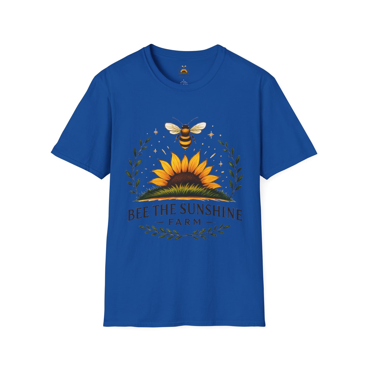 Sunshine Bee Graphic T-Shirt, Farm Life Shirt, Nature Lover Tee, Summer Outfit, Gift for Bee Lovers, Eco-Friendly Apparel