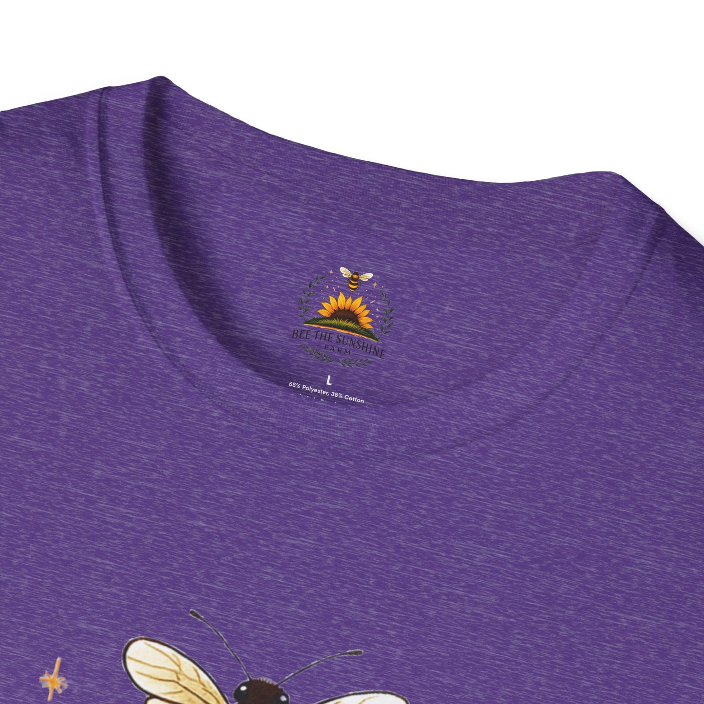 Sunshine Bee Graphic T-Shirt, Farm Life Shirt, Nature Lover Tee, Summer Outfit, Gift for Bee Lovers, Eco-Friendly Apparel