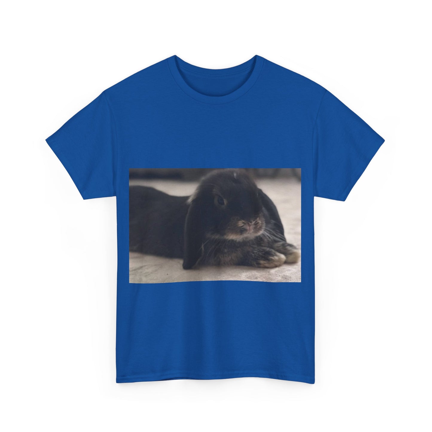Cozy Rabbit Lover's Unisex Tee, Cute Animal Shirt, Gift for Pet Owners, Casual Everyday Wear, Birthday Present, Animal Lover Apparel