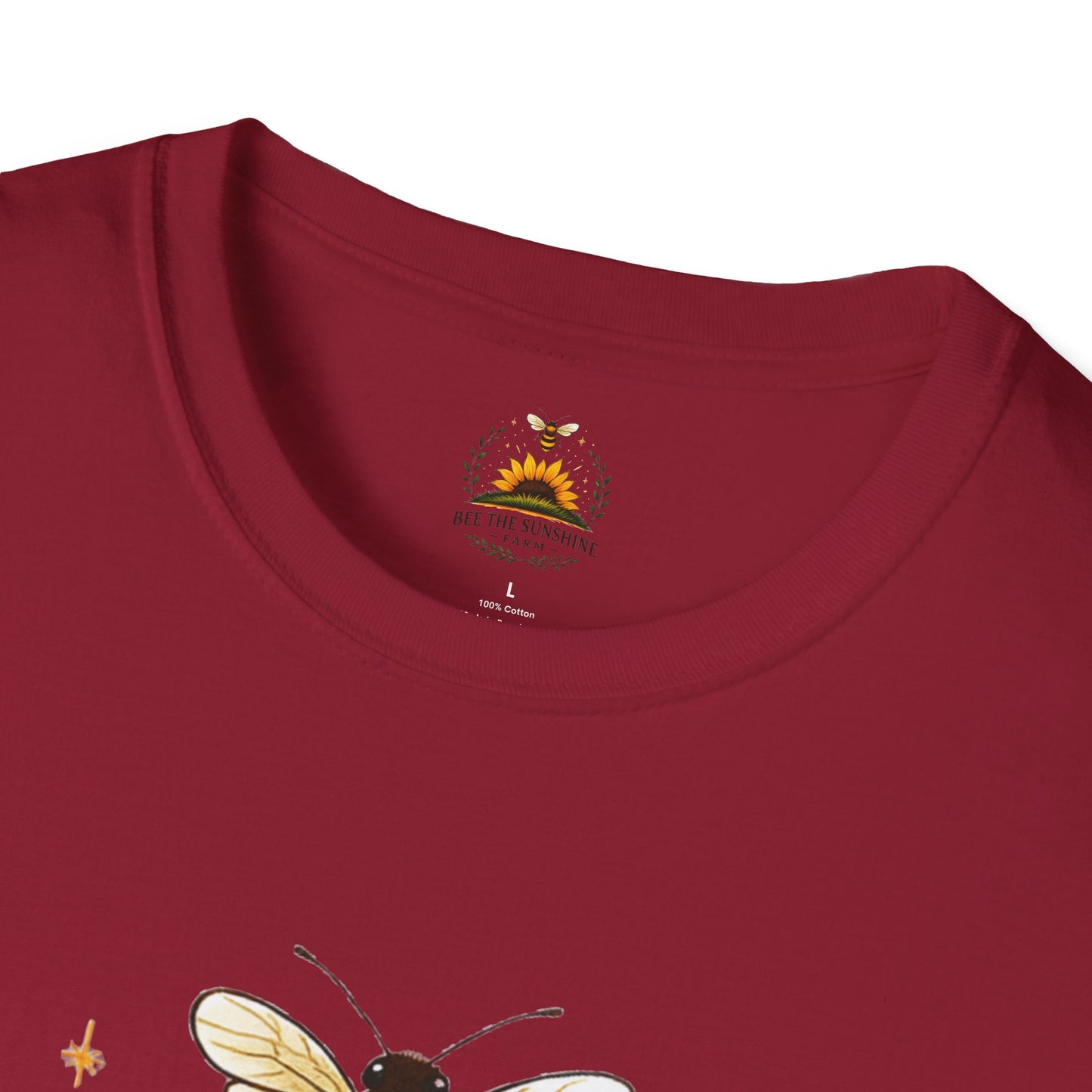 Sunshine Bee Graphic T-Shirt, Farm Life Shirt, Nature Lover Tee, Summer Outfit, Gift for Bee Lovers, Eco-Friendly Apparel