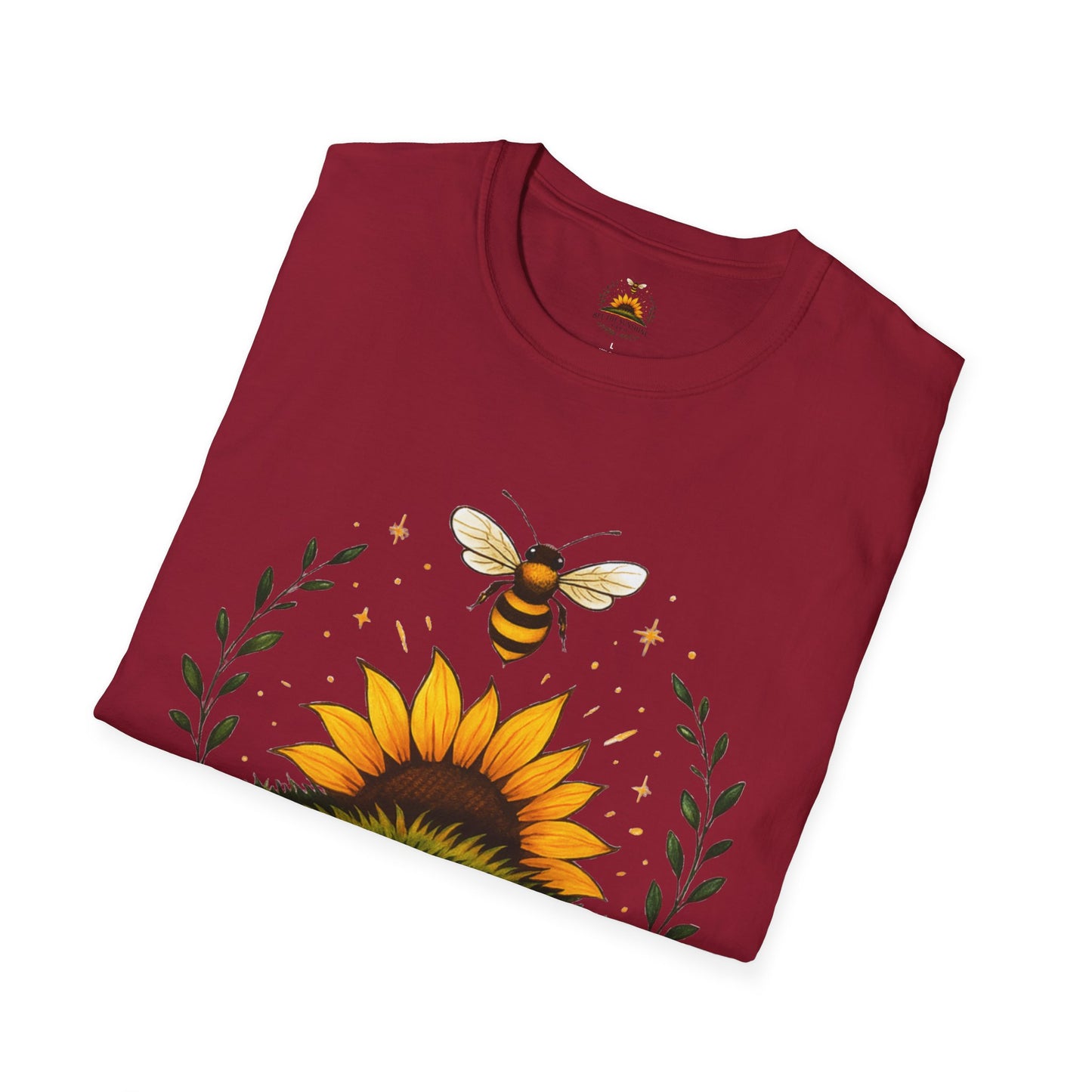 Sunshine Bee Graphic T-Shirt, Farm Life Shirt, Nature Lover Tee, Summer Outfit, Gift for Bee Lovers, Eco-Friendly Apparel