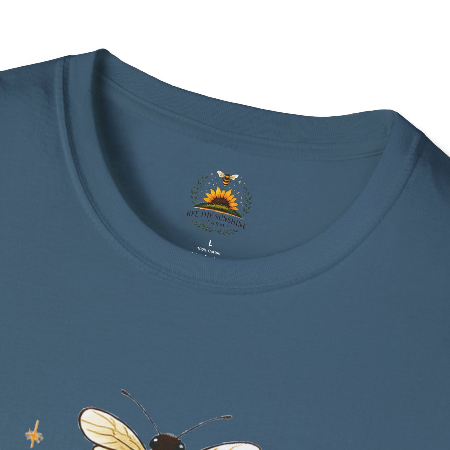 Sunshine Bee Graphic T-Shirt, Farm Life Shirt, Nature Lover Tee, Summer Outfit, Gift for Bee Lovers, Eco-Friendly Apparel