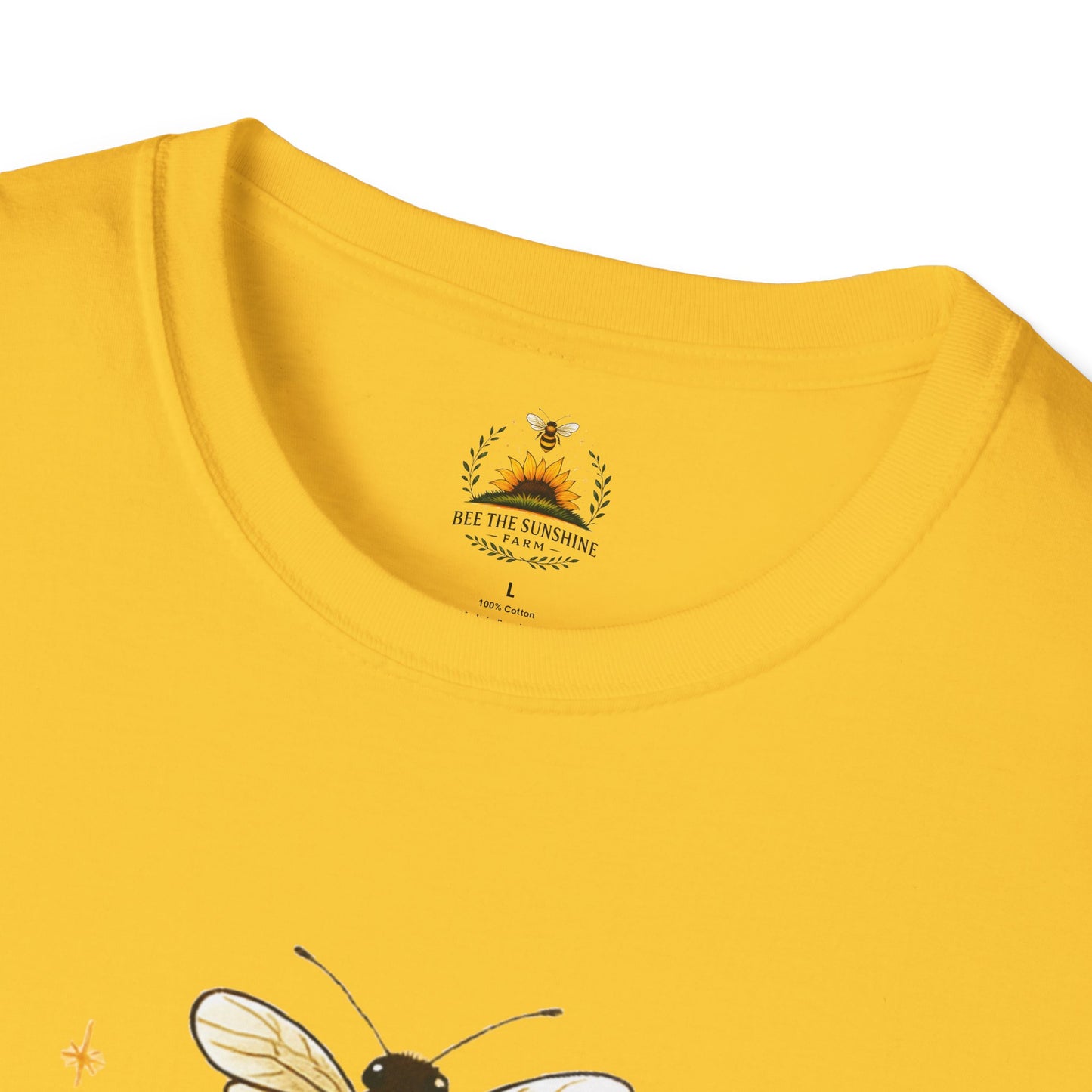 Sunshine Bee Graphic T-Shirt, Farm Life Shirt, Nature Lover Tee, Summer Outfit, Gift for Bee Lovers, Eco-Friendly Apparel